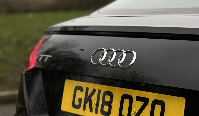 18 plate Audi TT 1.8 TFSI S line (s/s) 3dr full