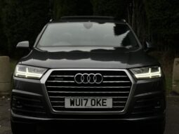 17 plate AUDI Q7 DIESEL ESTATE 3.0 TDI Quattro S Line 5dr Tip Auto