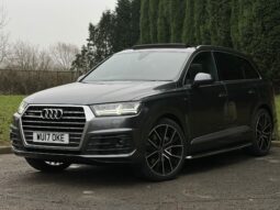 17 plate AUDI Q7 DIESEL ESTATE 3.0 TDI Quattro S Line 5dr Tip Auto