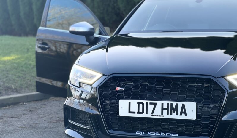 17 plate Audi S3 2.0 TFSI Sportback quattro [310bhp] 5dr full