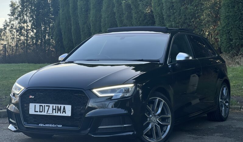 17 plate Audi S3 2.0 TFSI Sportback quattro [310bhp] 5dr full