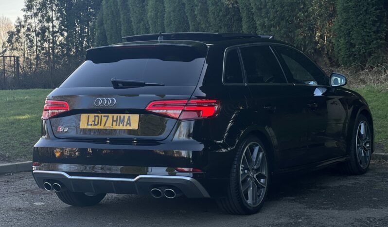 17 plate Audi S3 2.0 TFSI Sportback quattro [310bhp] 5dr full