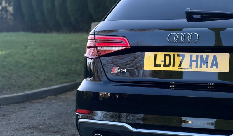 17 plate Audi S3 2.0 TFSI Sportback quattro [310bhp] 5dr full