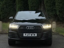 17 plate AUDI Q7 DIESEL ESTATE 3.0 TDI Quattro S Line 5dr Tip Auto