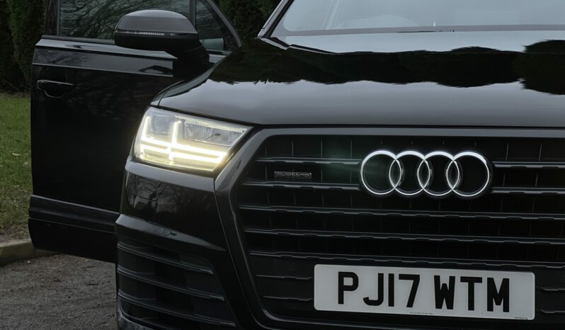 17 plate AUDI Q7 DIESEL ESTATE 3.0 TDI Quattro S Line 5dr Tip Auto full