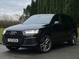 17 plate AUDI Q7 DIESEL ESTATE 3.0 TDI Quattro S Line 5dr Tip Auto