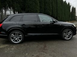 17 plate AUDI Q7 DIESEL ESTATE 3.0 TDI Quattro S Line 5dr Tip Auto