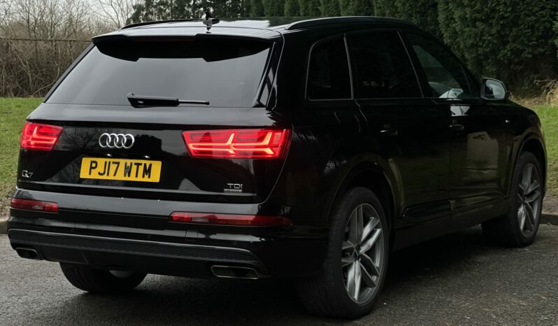 17 plate AUDI Q7 DIESEL ESTATE 3.0 TDI Quattro S Line 5dr Tip Auto full