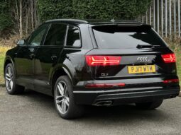 17 plate AUDI Q7 DIESEL ESTATE 3.0 TDI Quattro S Line 5dr Tip Auto full