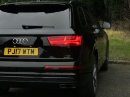 17 plate AUDI Q7 DIESEL ESTATE 3.0 TDI Quattro S Line 5dr Tip Auto full