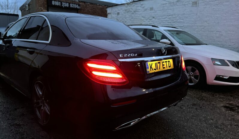 17 plate Mercedes-Benz E Class 2.0 E220d AMG Line G-Tronic+ (s/s) 4dr full