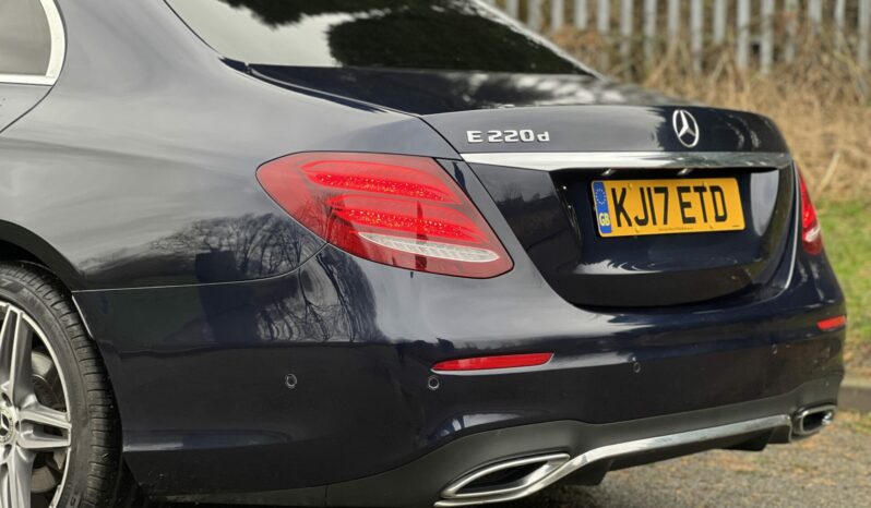 17 plate Mercedes-Benz E Class 2.0 E220d AMG Line G-Tronic+ (s/s) 4dr full