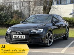 2018 plate Audi A4 1.4 TFSI Black Edition S Tronic (s/s) 4dr