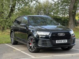 68 plate Audi Q7 3.0 TDI V6 45 S line Tiptronic quattro Euro 6 (s/s) 5dr full