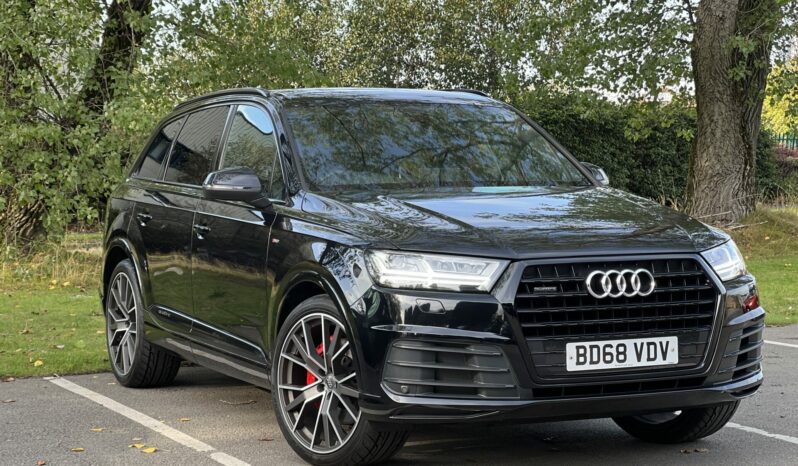 68 plate Audi Q7 3.0 TDI V6 45 S line Tiptronic quattro Euro 6 (s/s) 5dr full