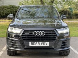 68 plate Audi Q7 3.0 TDI V6 45 S line Tiptronic quattro Euro 6 (s/s) 5dr full