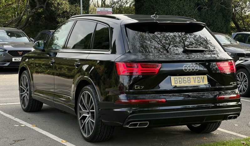 68 plate Audi Q7 3.0 TDI V6 45 S line Tiptronic quattro Euro 6 (s/s) 5dr full