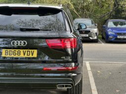 68 plate Audi Q7 3.0 TDI V6 45 S line Tiptronic quattro Euro 6 (s/s) 5dr full