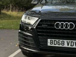 68 plate Audi Q7 3.0 TDI V6 45 S line Tiptronic quattro Euro 6 (s/s) 5dr full