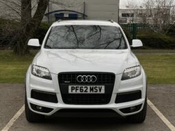 62 plate Audi Q7 3.0 TDI V6 S line Plus Tiptronic quattro 5dr