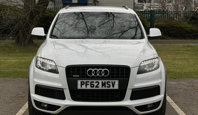 62 plate Audi Q7 3.0 TDI V6 S line Plus Tiptronic quattro 5dr full