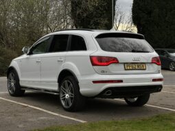 62 plate Audi Q7 3.0 TDI V6 S line Plus Tiptronic quattro 5dr full