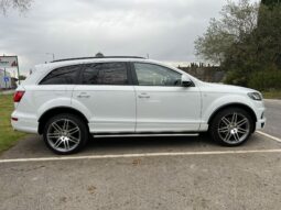 62 plate Audi Q7 3.0 TDI V6 S line Plus Tiptronic quattro 5dr full