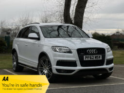 62 plate Audi Q7 3.0 TDI V6 S line Plus Tiptronic quattro 5dr