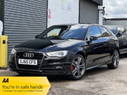 2016 Audi A3 1.6 TDI S line Euro 6 (s/s) 3dr (Nav)