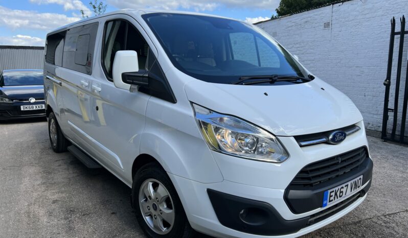 67 plate Ford Tourneo Custom 2.0 310 EcoBlue Titanium L2 Euro 6 (9 Seats) full