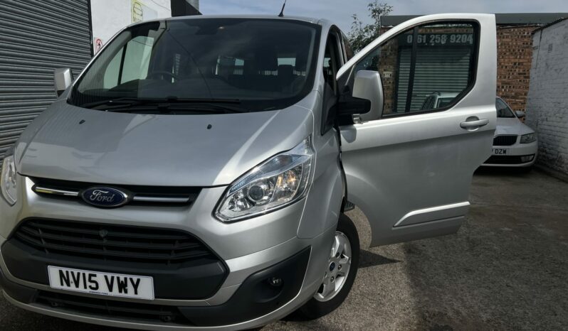 15 plate Ford Tourneo Custom 300 LTD E-TECH (9 Seats) full