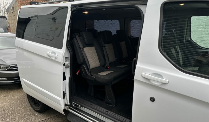 9 seats – 66 plate Ford Tourneo Custom 2.0 310 EcoBlue Titanium L2 Shuttle Bus 5dr 9 Seater Euro 6 full