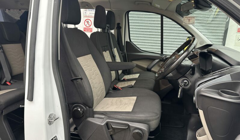 9 seats – 66 plate Ford Tourneo Custom 2.0 310 EcoBlue Titanium L2 Shuttle Bus 5dr 9 Seater Euro 6 full