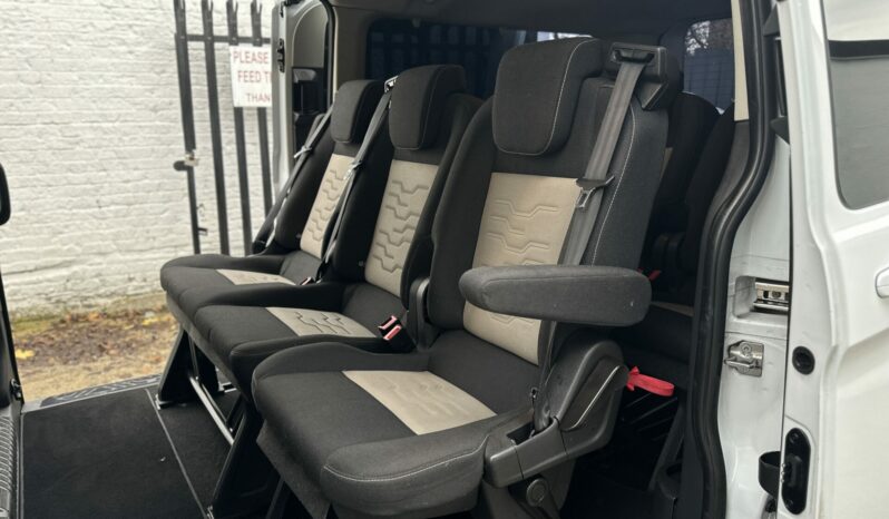 9 seats – 66 plate Ford Tourneo Custom 2.0 310 EcoBlue Titanium L2 Shuttle Bus 5dr 9 Seater Euro 6 full