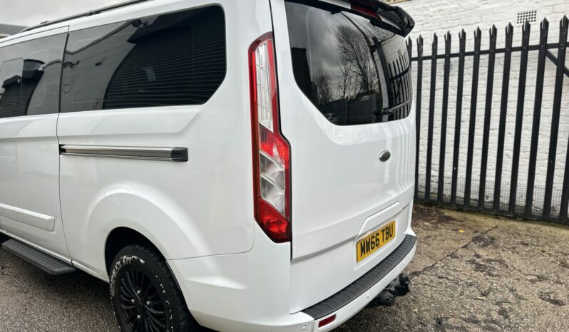 9 seats – 66 plate Ford Tourneo Custom 2.0 310 EcoBlue Titanium L2 Shuttle Bus 5dr 9 Seater Euro 6 full