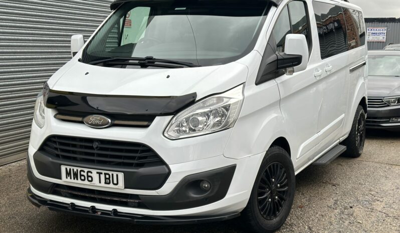 9 seats – 66 plate Ford Tourneo Custom 2.0 310 EcoBlue Titanium L2 Shuttle Bus 5dr 9 Seater Euro 6 full