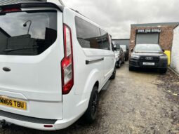 9 seats – 66 plate Ford Tourneo Custom 2.0 310 EcoBlue Titanium L2 Shuttle Bus 5dr 9 Seater Euro 6 full