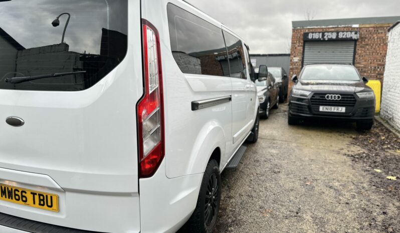 9 seats – 66 plate Ford Tourneo Custom 2.0 310 EcoBlue Titanium L2 Shuttle Bus 5dr 9 Seater Euro 6 full