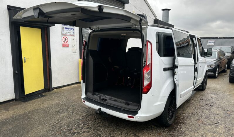 9 seats – 66 plate Ford Tourneo Custom 2.0 310 EcoBlue Titanium L2 Shuttle Bus 5dr 9 Seater Euro 6 full