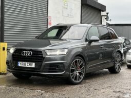 18 plate Audi Q7 3.0 TDI S line Tiptronic quattro Euro 6 (s/s) 5dr