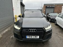 18 plate Audi Q7 3.0 TDI S line Tiptronic quattro Euro 6 (s/s) 5dr full