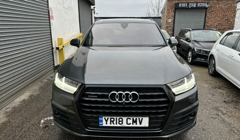 18 plate Audi Q7 3.0 TDI S line Tiptronic quattro Euro 6 (s/s) 5dr full