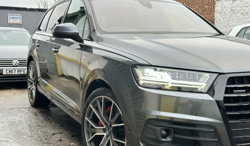 18 plate Audi Q7 3.0 TDI S line Tiptronic quattro Euro 6 (s/s) 5dr full