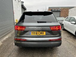 18 plate Audi Q7 3.0 TDI S line Tiptronic quattro Euro 6 (s/s) 5dr full