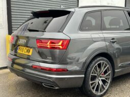 18 plate Audi Q7 3.0 TDI S line Tiptronic quattro Euro 6 (s/s) 5dr full