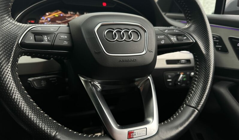 18 plate Audi Q7 3.0 TDI S line Tiptronic quattro Euro 6 (s/s) 5dr full