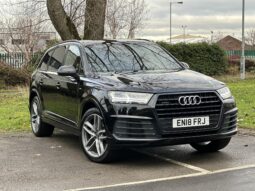 18 plate Audi Q7 3.0 TDI S line Tiptronic quattro Euro 6 (s/s) 5dr