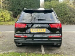 18 plate Audi Q7 3.0 TDI S line Tiptronic quattro Euro 6 (s/s) 5dr full