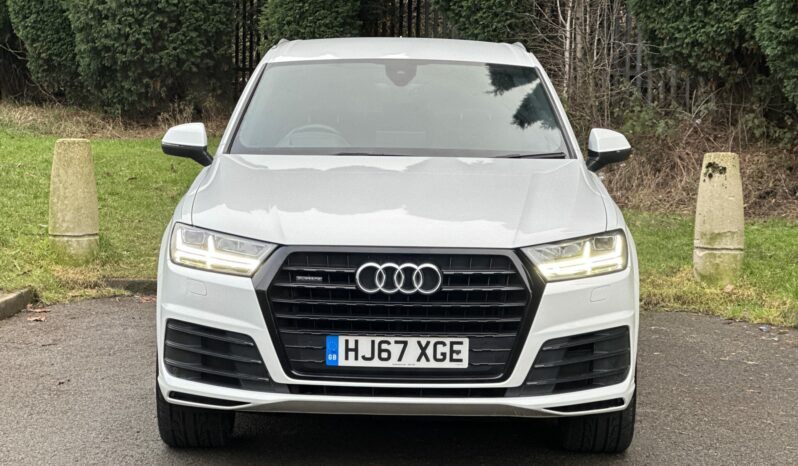 67 plate AUDI Q7 DIESEL ESTATE 3.0 TDI Quattro S Line 5dr Tip Auto full