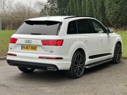 67 plate AUDI Q7 DIESEL ESTATE 3.0 TDI Quattro S Line 5dr Tip Auto full